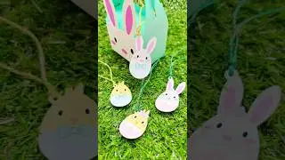 🐰 DIY Print & Cut Mini Easter Tags with Cricut Maker 3 | Easy Easter Crafts! 🌸✨#diy #cricut  #easter