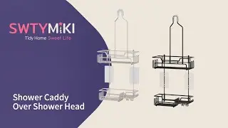 Assembly instruction-SWTYMIKI 2Tier Extended Length Bathroom Shower Caddy Hanging-ZWJ264(B0FR8LJV6V)
