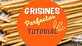 Como hacer GRISINES en CASA? 👉👉rendidores y econ&oacute;micos