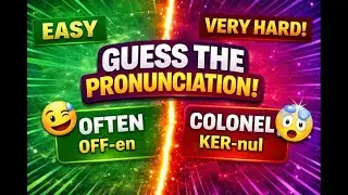 Угадай произношение 🤔 | Задание от простого до очень сложного! | @Ecoquizoffical @quiz