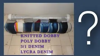 Knitted Dobby , 3/1 fabric, Poly Dobby, Satin Dobby ki pehchan Karna sikhe | different type Fabrics