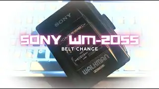 Sony Walkman WM-2055 Belt Change