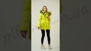 Куртка женская весенняя с натуральным мехом 5-D-12