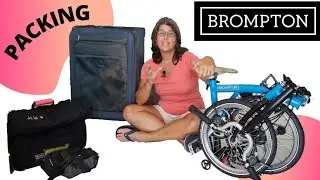 PACKING a BROMPTON Foldingbike in a DELSEY 29