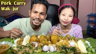 Pork Curry/ Wak Jur Bura Buri Mukbang.