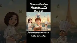 Ratatouille(9/28) ✧ Cinema Slumber #bedtimestory #asmr #shorts