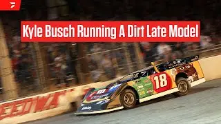 Kyle Busch Driving For Brandon Overton At Kyle Larson Late Model Challenge