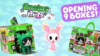 9 NEW TOKIDOKI CACTUS PETS!