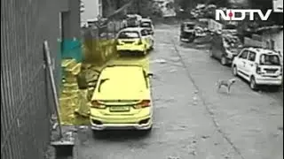Caught on Camera: Sunil Shitap Seen Leaving Building Minutes Before its Collapse