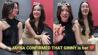 JAYNA is LOUDLY confirmed that GINNY is her &hearts;️ during their heart to heart fancon press con