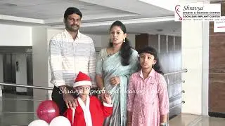 Parents Feedback after cochlear implant surgery in Hyderabad, Shravya Speech and Hearing Center