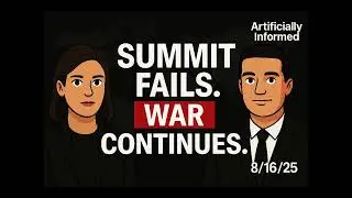 Summit Fails, War Continues | 8/16/25 | Artificially Informed Podcast