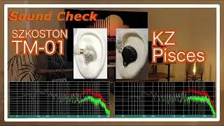 SZKOSTON TM-01 vs KZ Pisces [ChineseIEMs Sound Comparison 中華イヤホン音比較]