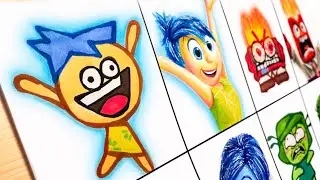 Рисование наизнанку: Ultimate Inside Out против ОРИГИНАЛА - Краткое описание мультфильма