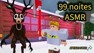 ASMR- SOBREVIVI as NOITES na CABANA DO 99 NOITES NA FLORESTA 😱