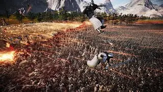 1 MILLION heavy knights VS 10.000 WW2 army ! Ultimate Epic Battle Simulator 2 - UEBS 2