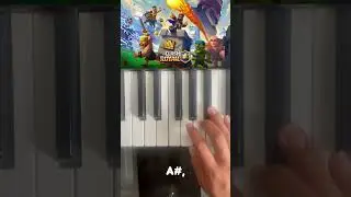 Clash Royale - (easy piano tutorial)