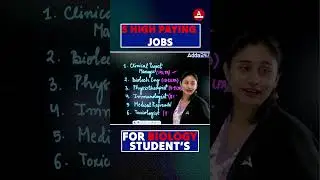 5 High-Paying Jobs for Biology Students (Without MBBS/NEET) | Avg Salary (LPA) | Bharti Ma'am