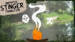 Survival Twitch Stinger Transition | Animated Sons of the Forest inspired Nature Scene for Streamers