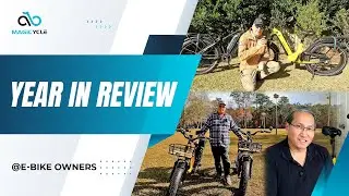 Year in Review: Influencers Share Their Rides and Feedback with Magicycle E-bikes!
