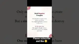 #viral #Avoid negative thoughts 💭# protect your mind 🧠
