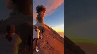 That view #eruption #sunset #vulcans
