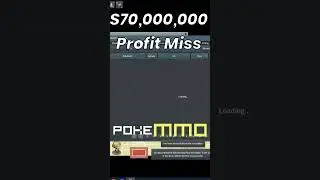 Missing a $70,000,000 Profit Flip in PokeMMO!  #pokemmo #pokemon #shinyhunting #flipping  #shiny