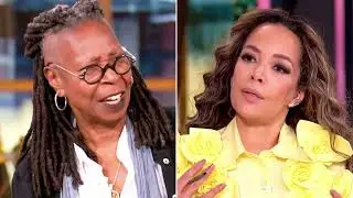 Whoopi Goldberg distracted by The View cohost Sunny Hostin's wild outfit live on air  'It took me by