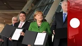 Die Gro&szlig;e Koalition steht