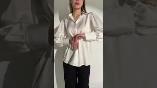 Идеальная атласная блуза от MI FI TI. Инстаграм Mifiti_brand #одежда #fashion #стиль #style