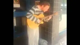Peterborough Busker Ben Callanan