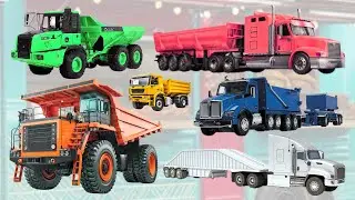 Jenis jenis karoseri truck pertambangan:articult dump truck mining dump truck side dump truck
