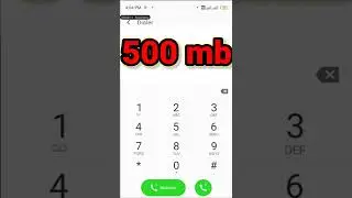 jazz free internet code 2022 gift today || 4 free codes 3 GB