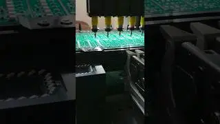Pick and Place Mounter SMD. Assembly #Electronics PCBs. #Soldering #relaxing