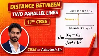 3) Distance between two parallel lines. ( 11th CBSE )