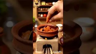 Miniature Matka Chicken 🍗 | Tiny Clay Pot Chicken ASMR Cooking | So Satisfying!
