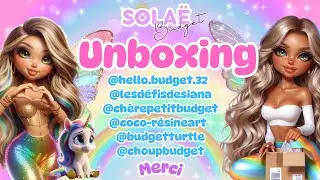 🎀🌸Unboxing de mes achats et cadeaux de 6 créatrices🌸🎀 #unboxing