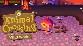 Animal Crossing: Wild World - Planting Trees at Sunset