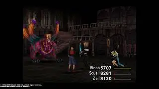 FINAL FANTASY VIII Remastered - Sphinxara Boss Fight (PS4)