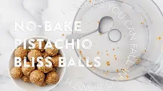 Easy Gluten-free No-Bake Pistachio Bliss Balls