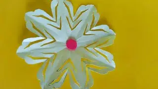 Wow Beautiful Paper Flower Making |diy Paper Flower for the watch time please like 🔴