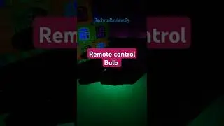 Remote control RGB colour changing Bulb #technoreview85