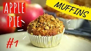 Healthy Apple Pie Muffins