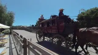VR180 - Knott's Berry Farm - A Taste of Calico - Stage Coach - August 8th 2020