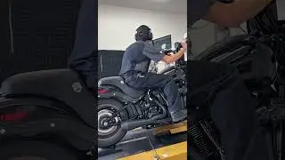 Dyno tuning in action. Ready to unlock your bike&rsquo;s full potential? Book today! (503) 363-9634