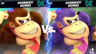 Super Smash Bros Ultimate Amiibo Fights Request Donkey Kong vs Grape Ape
