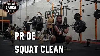 BATENDO PR DE SQUAT CLEAN