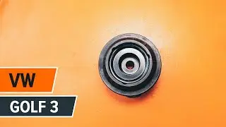 Jak wymienić poduszka amortyzatora w VW GOLF 3 TUTORIAL | AUTODOC