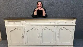 Discover the Elegance of a Walnut White Sideboard