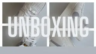 Nike Air Force 1 High x Alyx White Unboxing